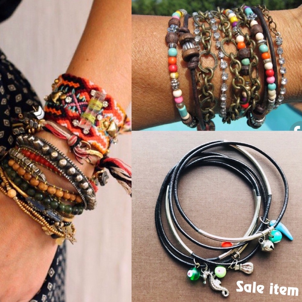 Charm bracelet set (5)